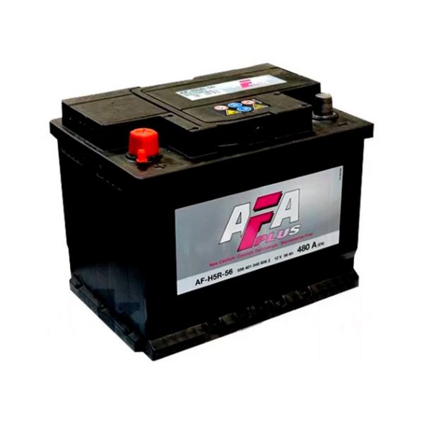 Аккумулятор AFA Plus AF 56А/ч  п/п