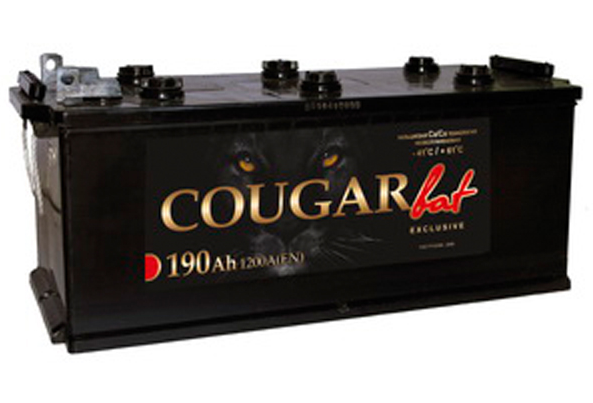 Аккумулятор COUGAR 190А/ч Ca/Ca ток 1200А РОСС