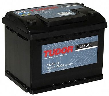 Аккумулятор TUDOR Starter ТC601A