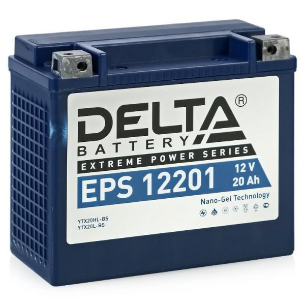 Аккумулятор Delta EPS 1230 12V 30Ah (YTX30HL-BS / YTX30L-BS)