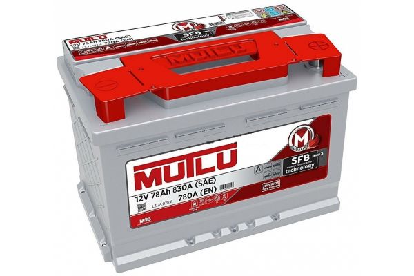 Аккумулятор MUTLU SFB M3 6СТ-78.0