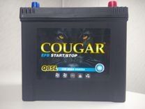 Аккумулятор COUGAR EFB START STOP Q85L 65 А/ч ток 550А высокий о/п
