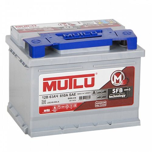Аккумулятор MUTLU SFB M3 6СТ-63.0 низкий