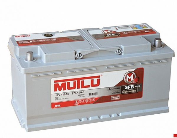 Аккумулятор MUTLU SFB M3 6СТ-110.0