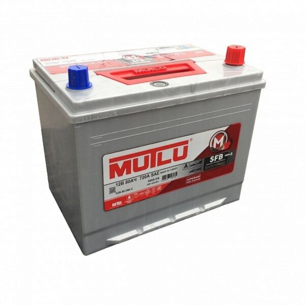 Аккумулятор MUTLU SFB JIS M3 6СТ-80.1 L+